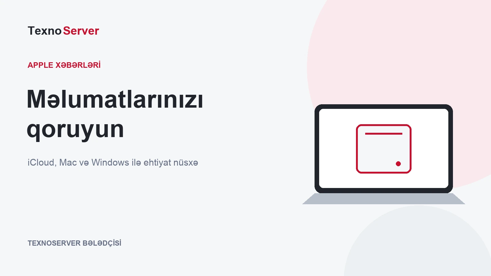 Məlumatlarınızı qoruyun — iCloud, Mac və Windows