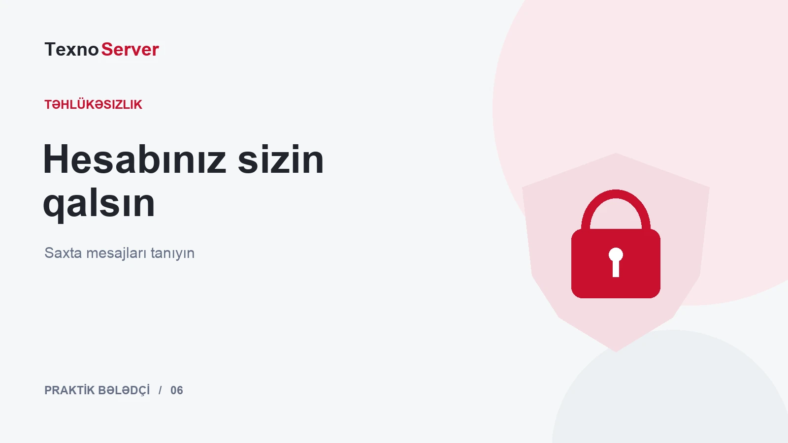 Hesabınız sizin qalsın